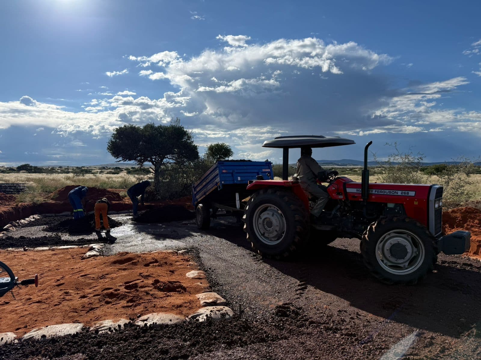 Ground Stabilisation for a Compacted Site Platform